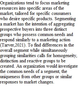 Segmenting The Food Market (2)